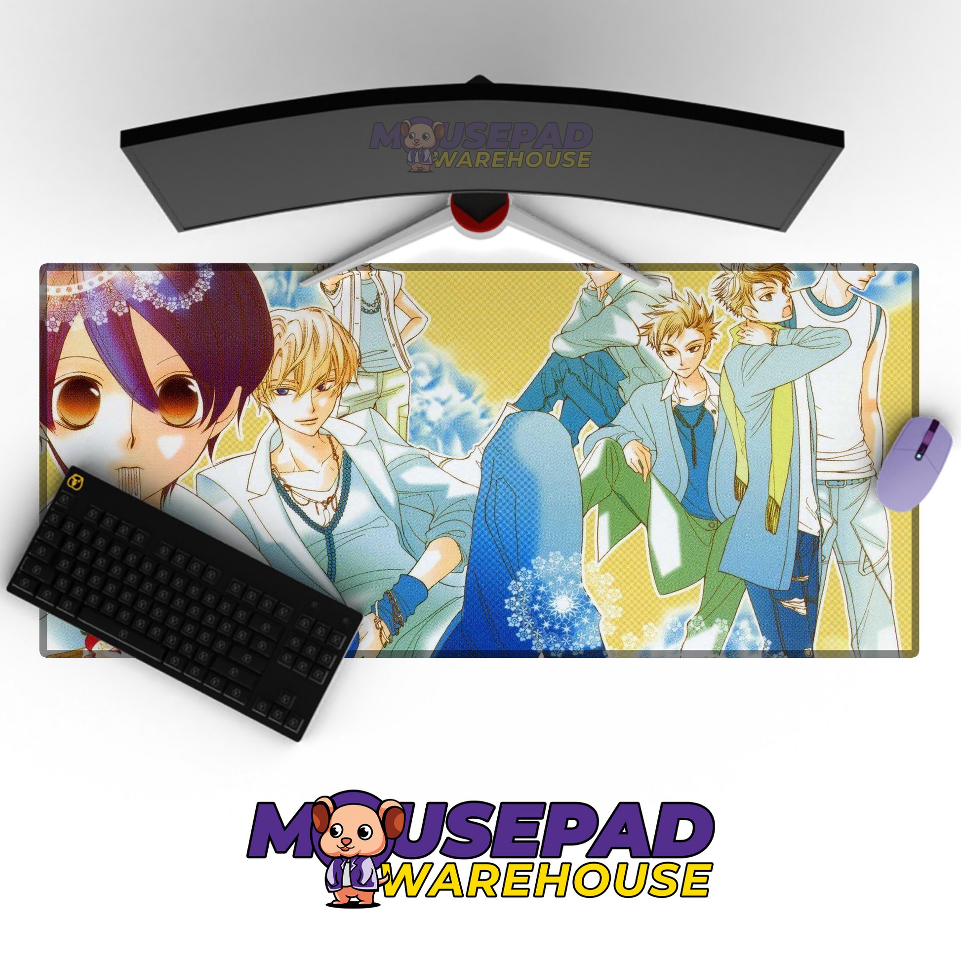 Ouran High School Host Club V38 Mousepad Mockup