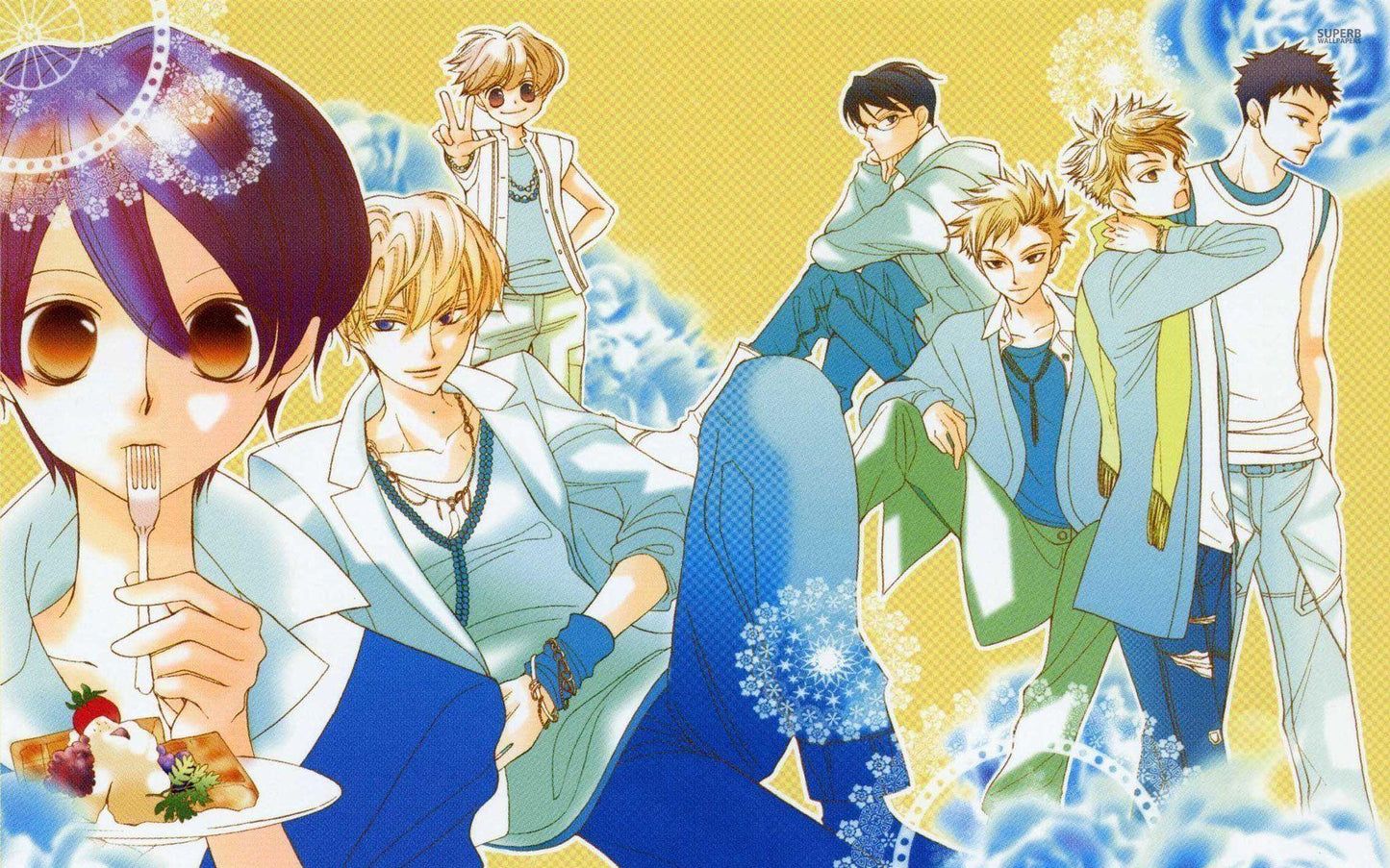 Ouran High School Host Club V38 Mousepad