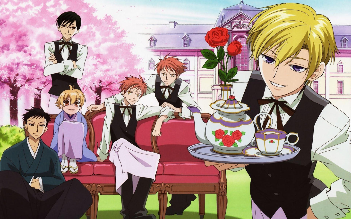 Ouran High School Host Club V4 Mousepad