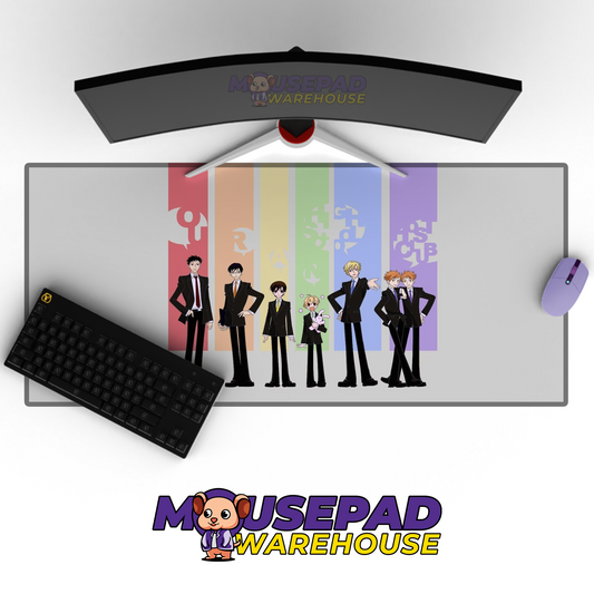 Ouran High School Host Club V8 Mousepad Mockup