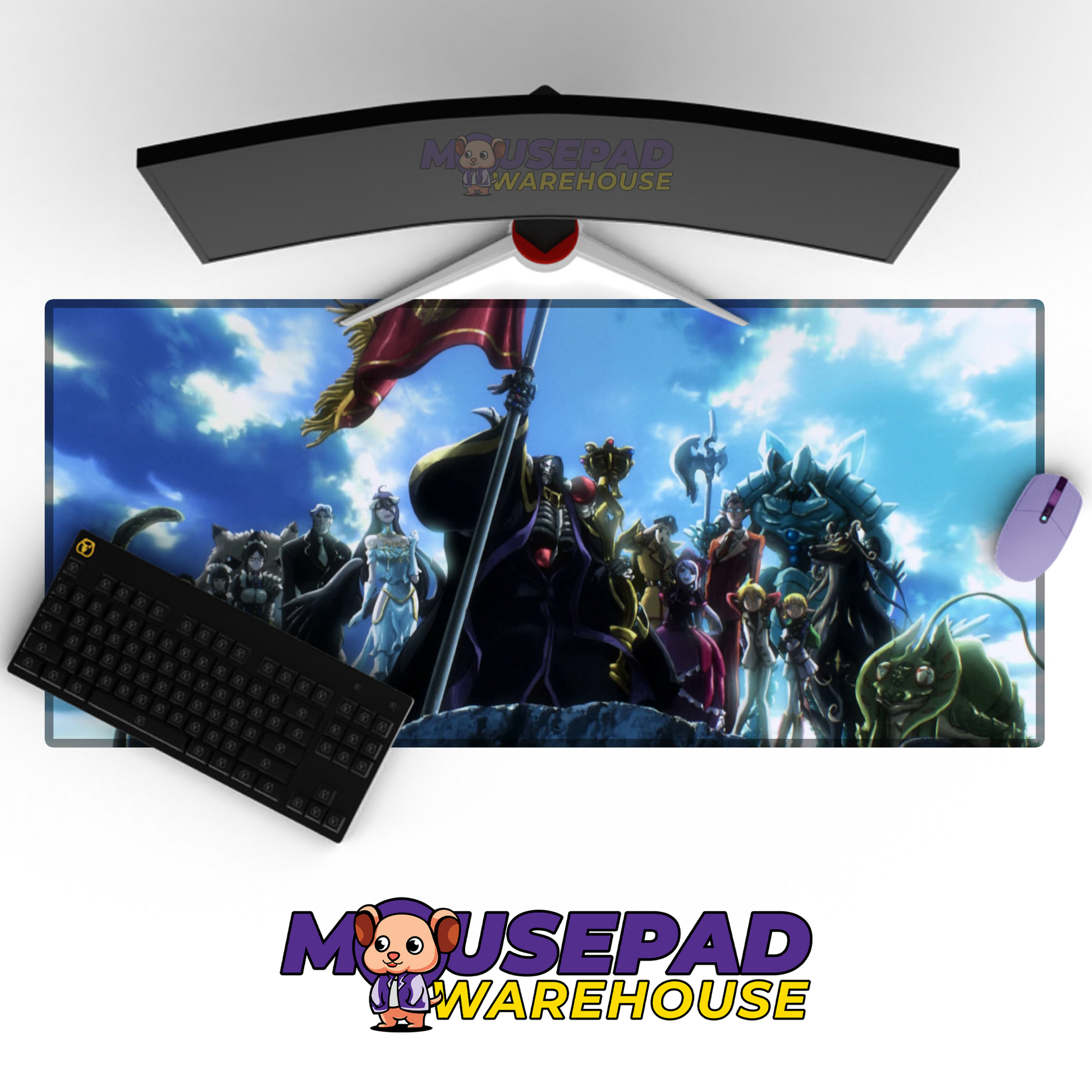 Overlord V12 Mousepad Mockup