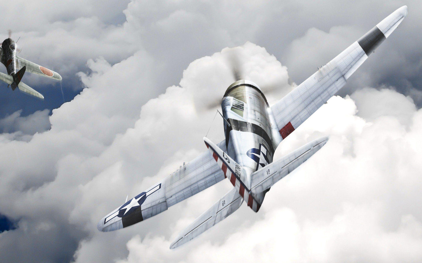 P-51 Mustang WWII V11 Mousepad Deskmat