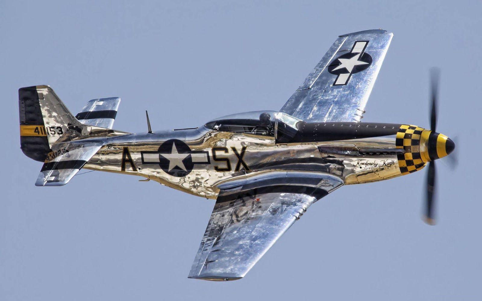 P-51 Mustang WWII V18 Mousepad Deskmat