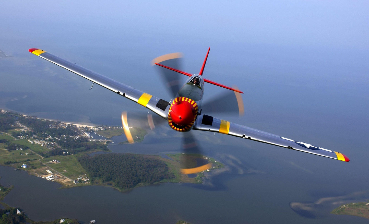 P-51 Mustang WWII V19 Mousepad Deskmat