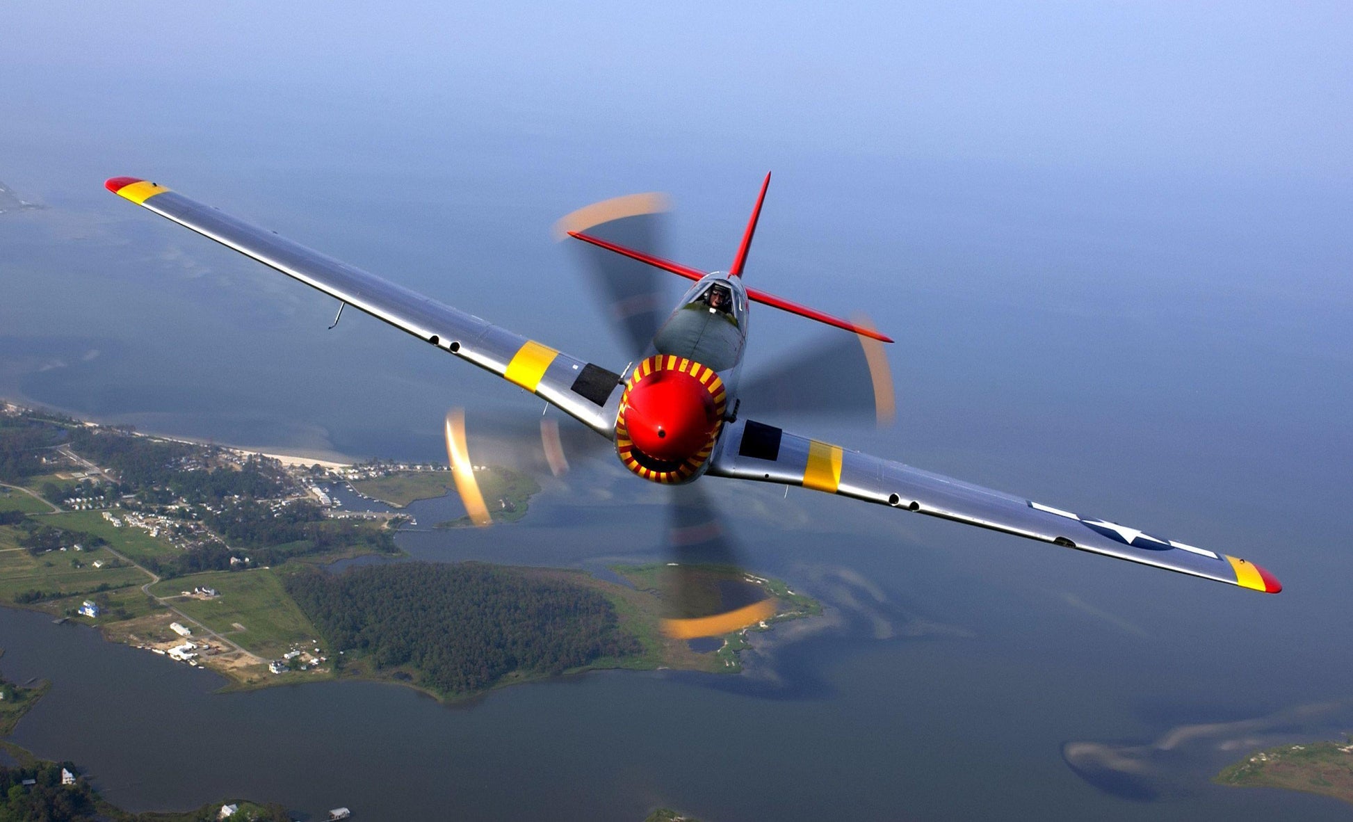 P-51 Mustang WWII V19 Mousepad Deskmat