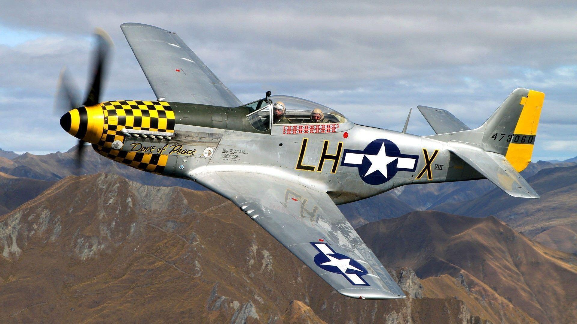 P-51 Mustang WWII V20 Mousepad Deskmat