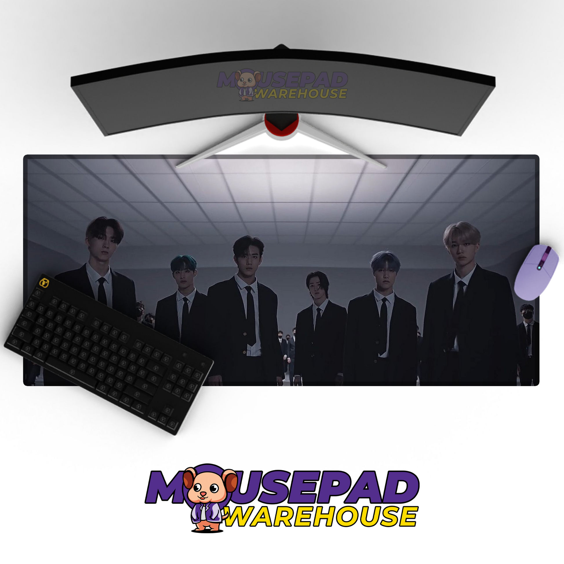 P1Harmony V13 Mousepad Mockup