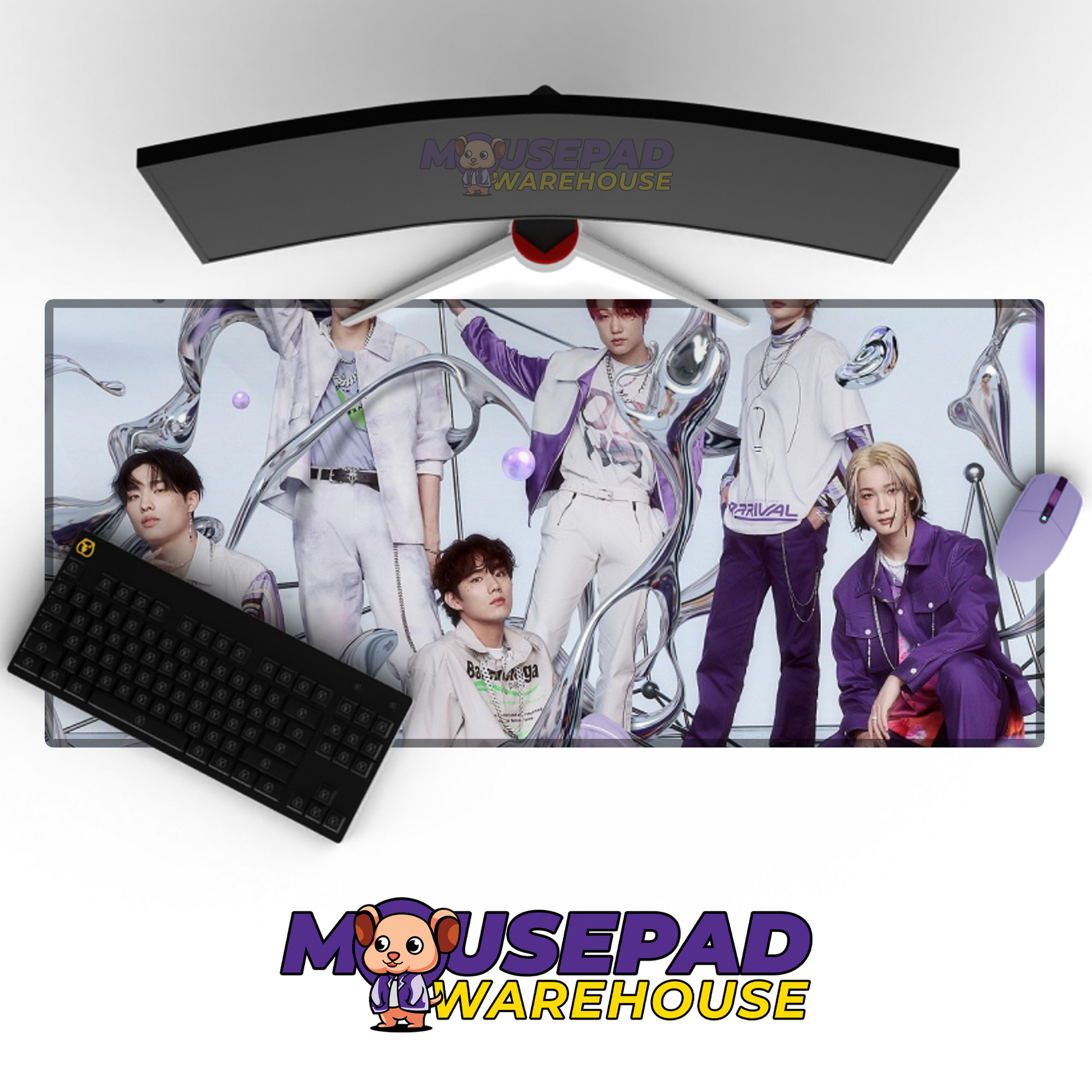 P1Harmony V9 Mousepad Mockup