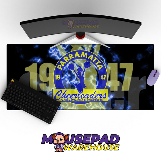 Parramatta Eels V9 Mousepad Deskmat Mockup