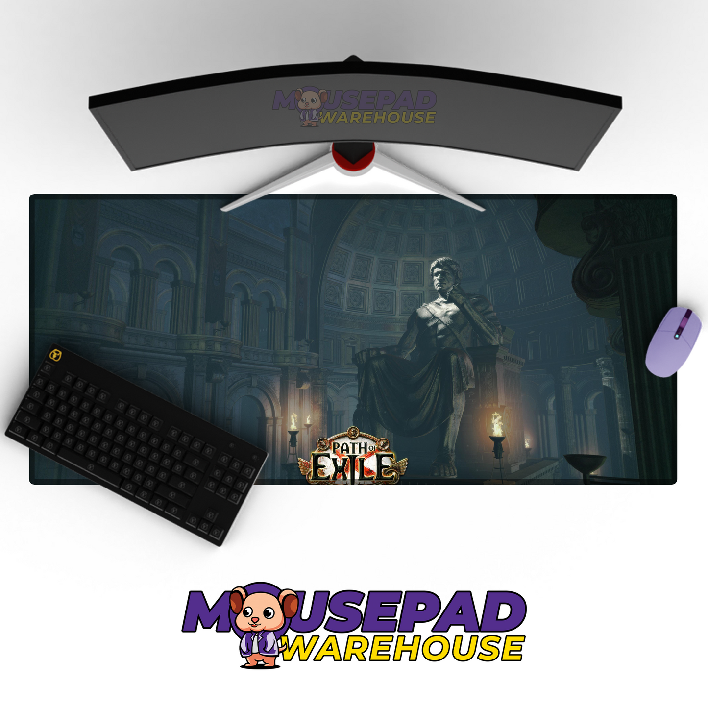 Path of Exile V16 Mousepad Mockup