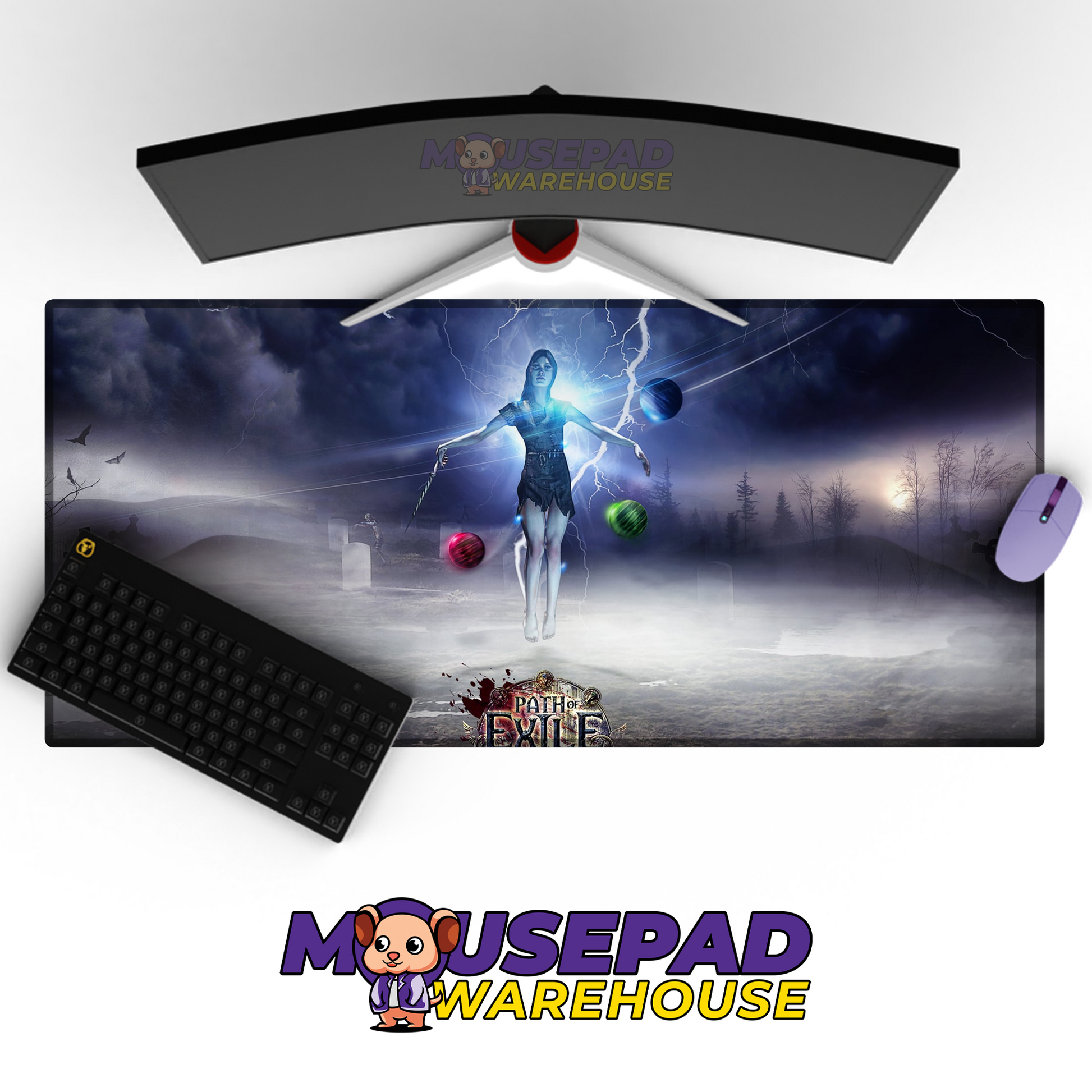Path of Exile V1 Mousepad Mockup