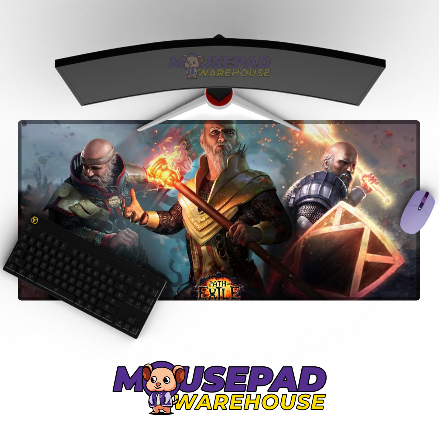 Path of Exile V21 Mousepad Mockup