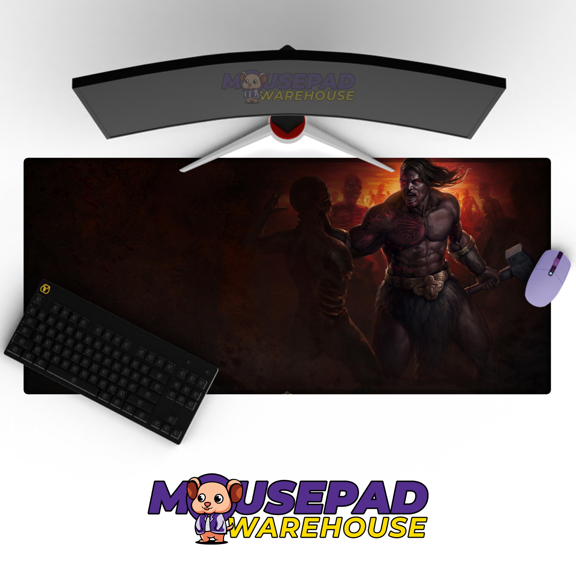 Path of Exile V23 Mousepad Mockup