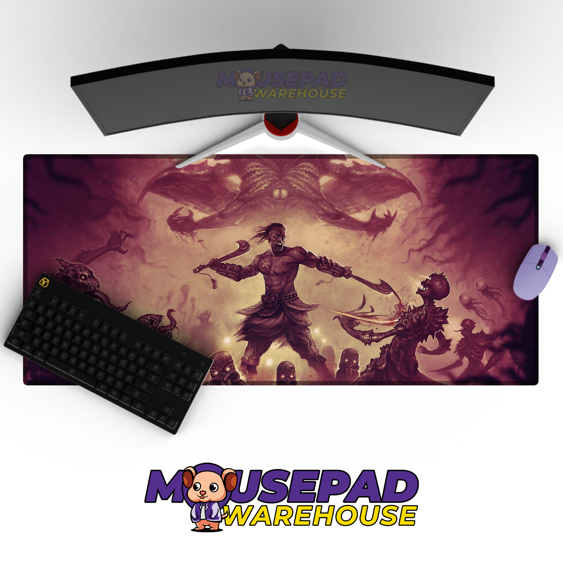 Path of Exile V26 Mousepad Mockup