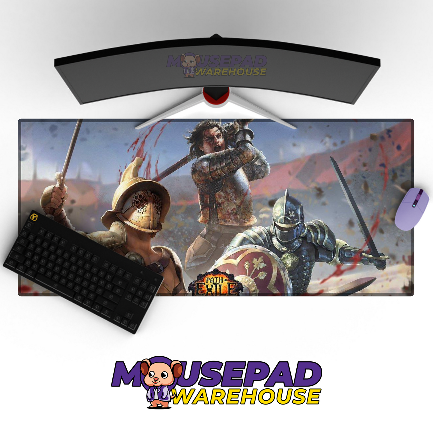 Path of Exile V3 Mousepad Mockup