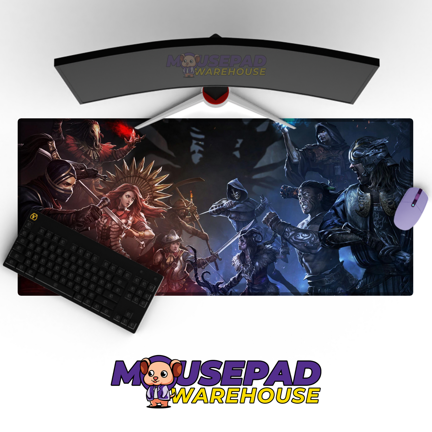 Path of Exile V4 Mousepad Mockup