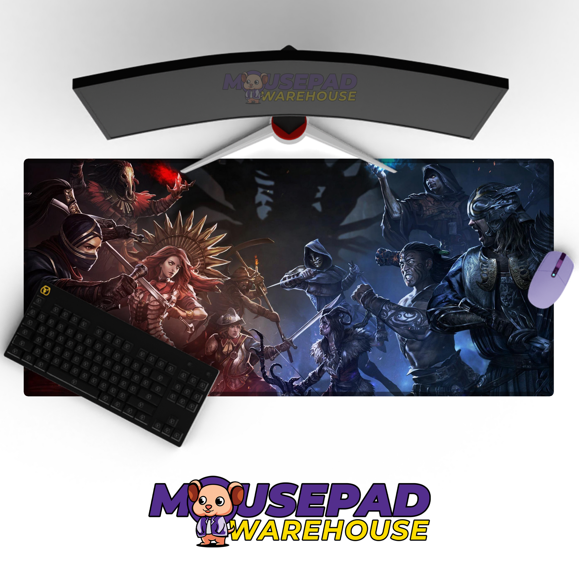 Path of Exile V4 Mousepad Mockup