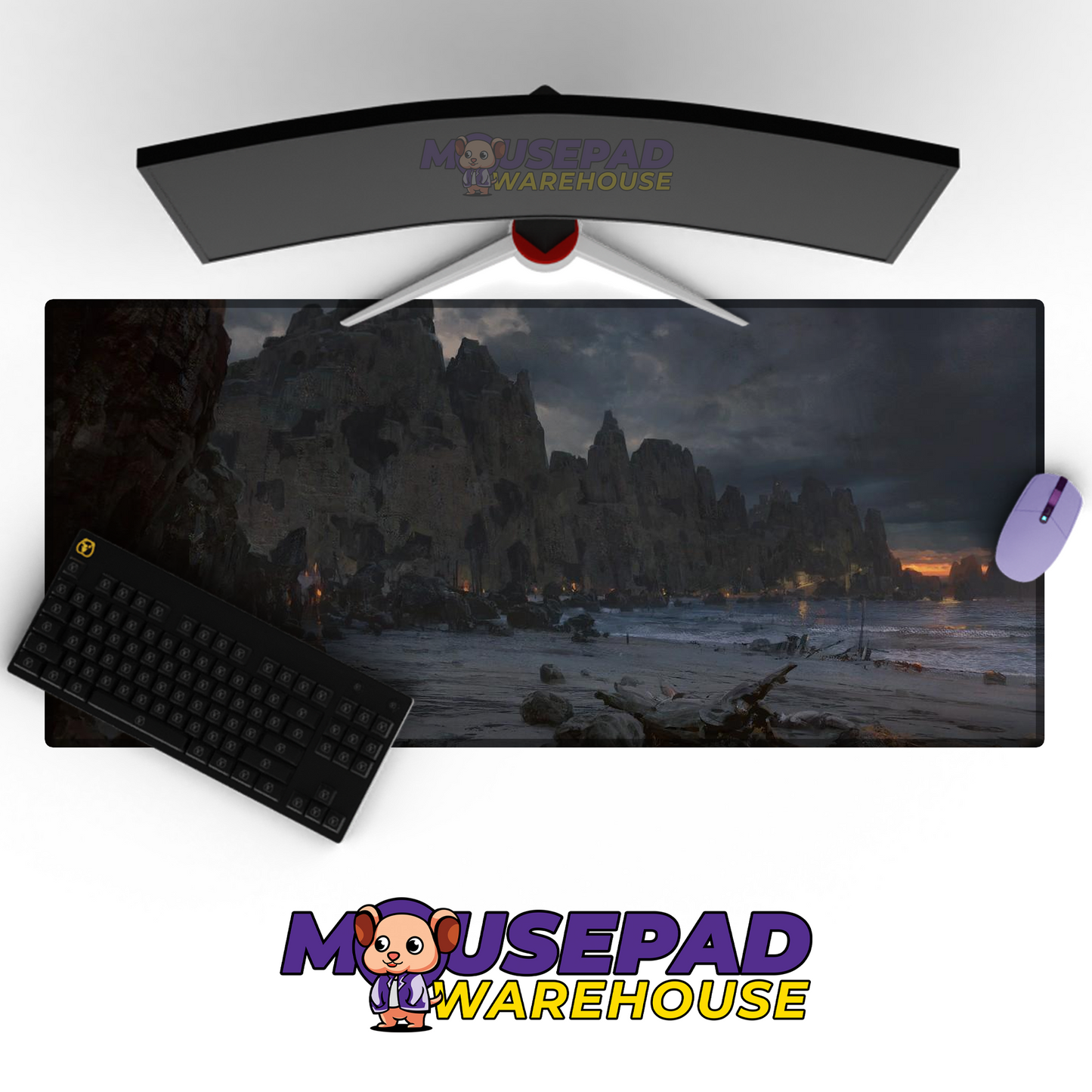 Path of Exile V8 Mousepad Mockup