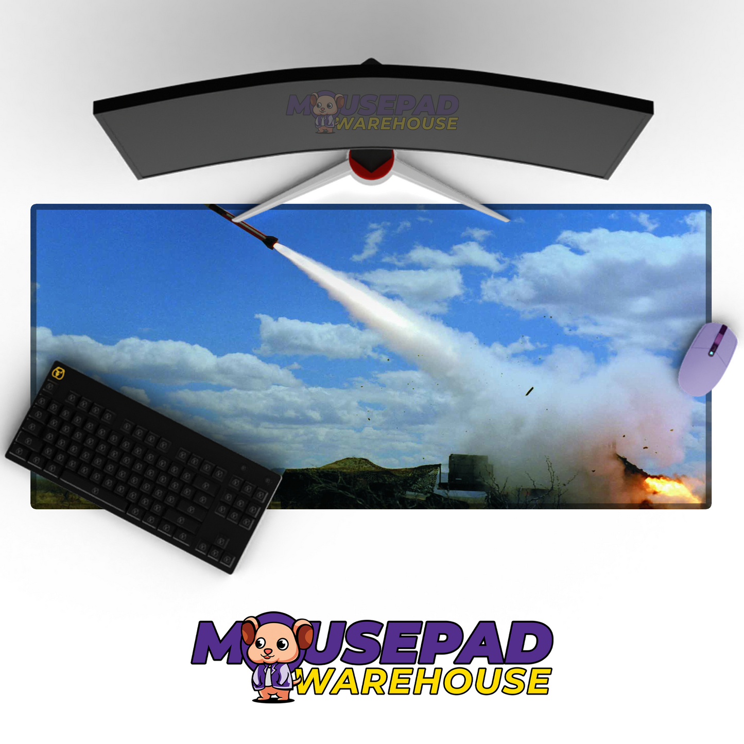 Patriot Missile System V18 Mousepad Deskmat Mockup