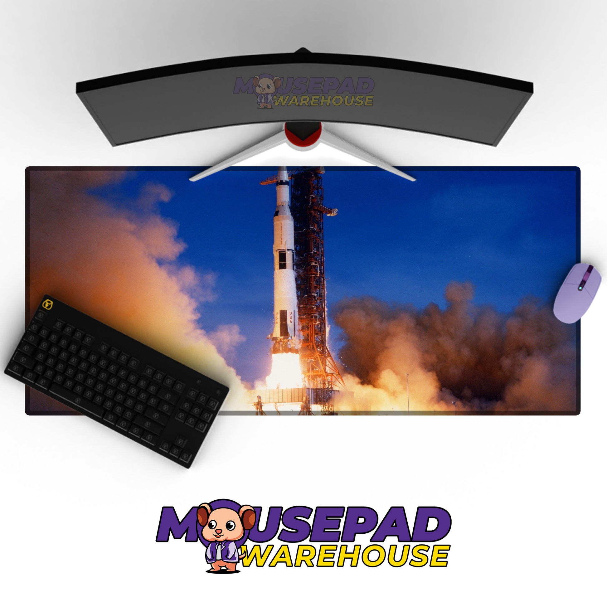 Patriot Missile System V19 Mousepad Deskmat Mockup