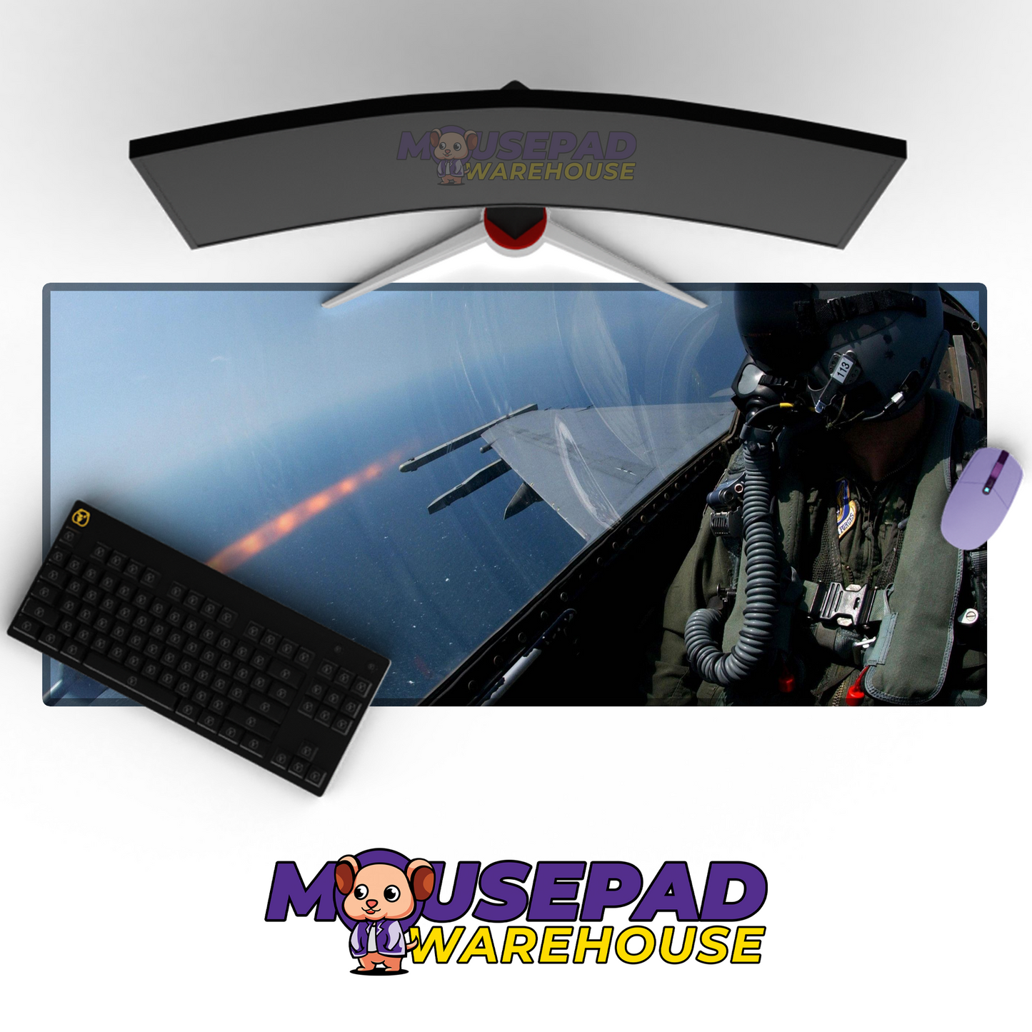 Patriot Missile System V1 Mousepad Deskmat Mockup