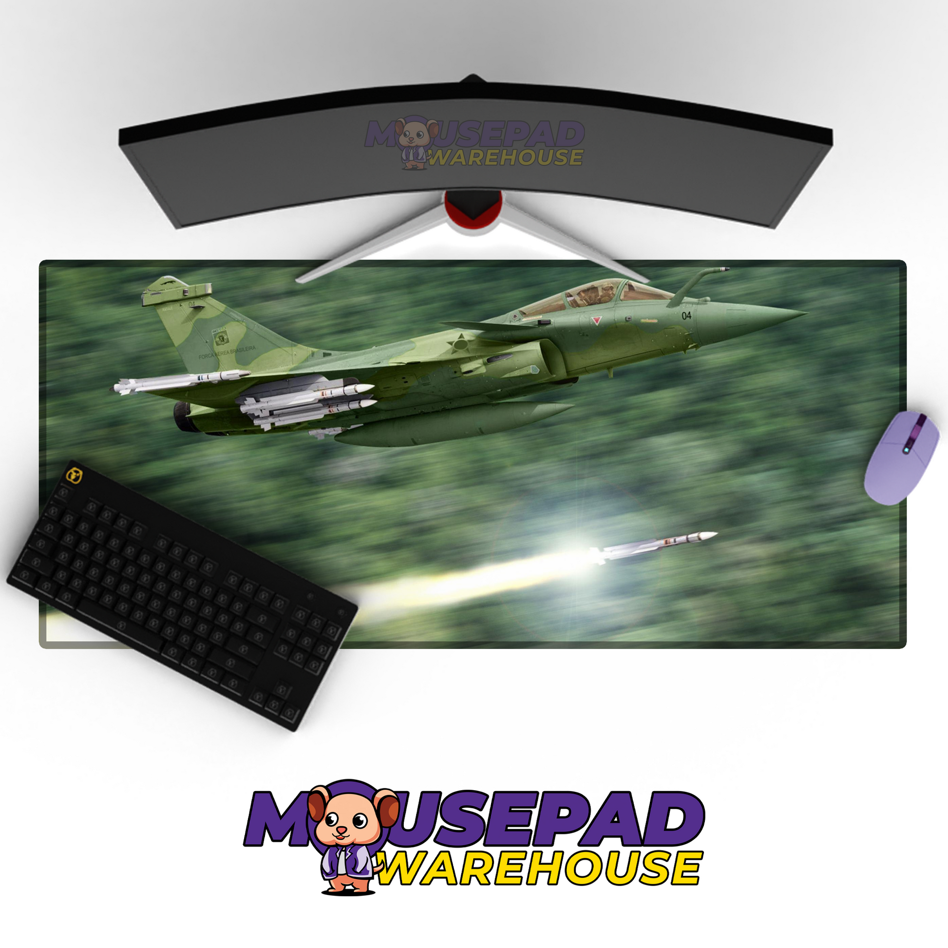 Patriot Missile System V2 Mousepad Deskmat Mockup