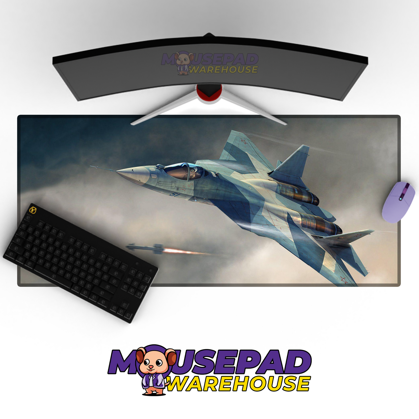 Patriot Missile System V4 Mousepad Deskmat Mockup