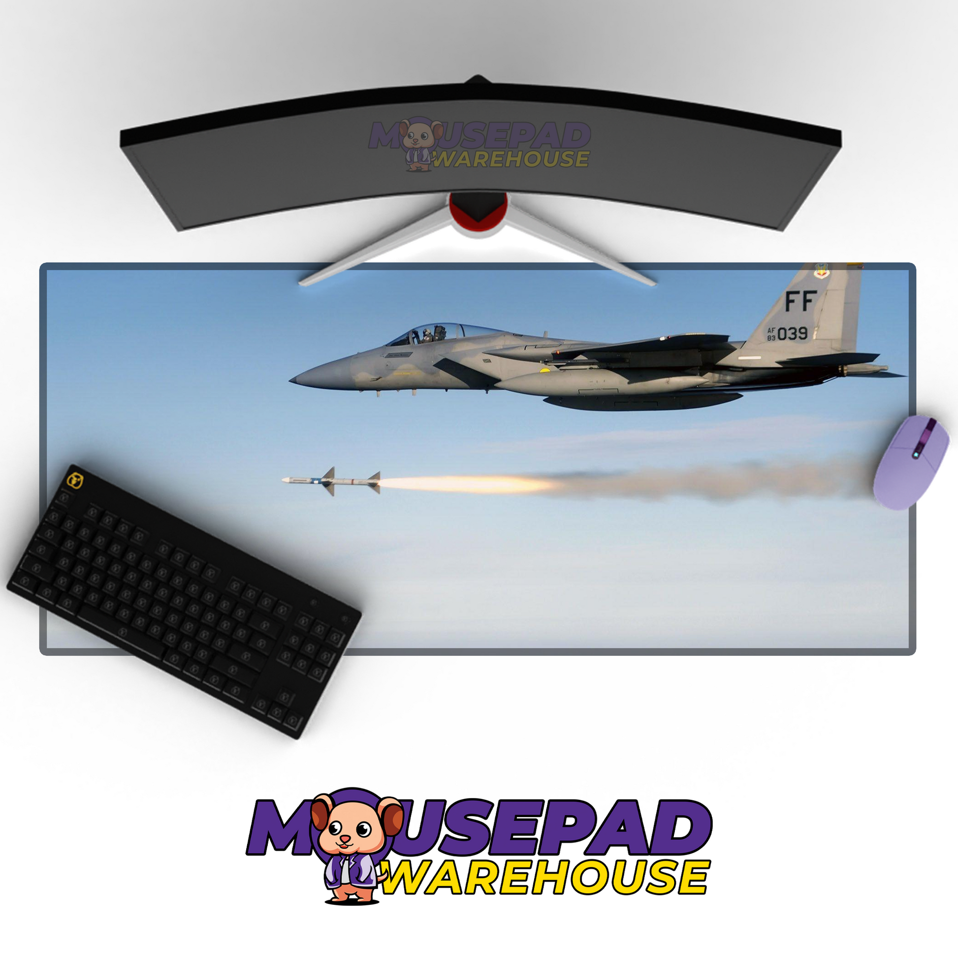 Patriot Missile System V5 Mousepad Deskmat Mockup