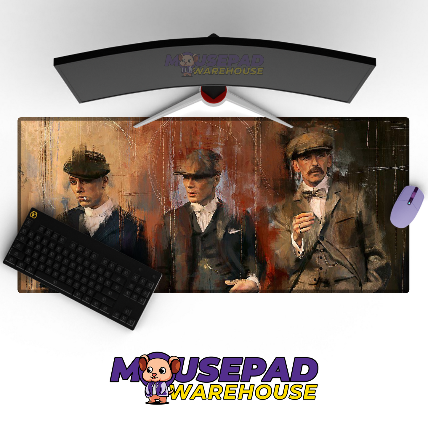 Peaky Blinders V12 Mousepad Mockup