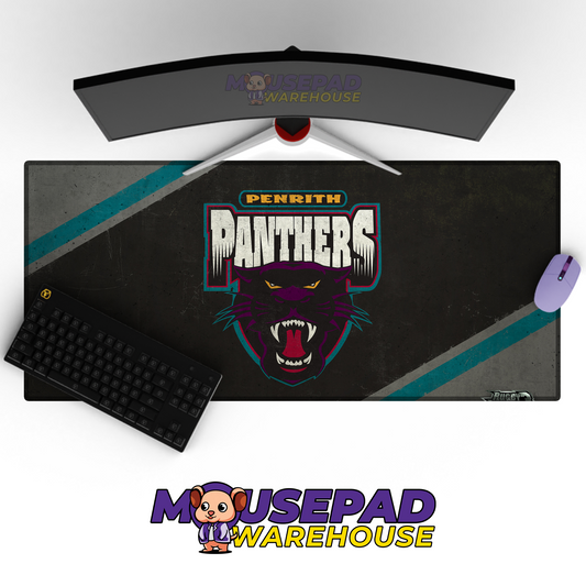 Penrith Panthers V14 Mousepad Deskmat Mockup