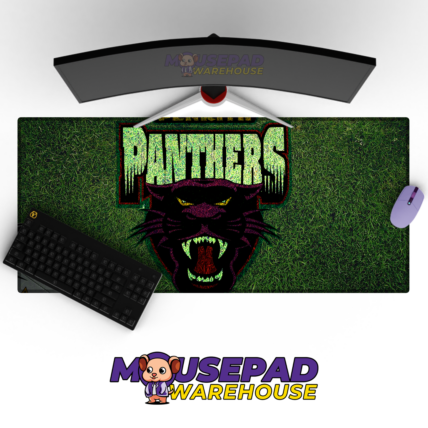 Penrith Panthers V8 Mousepad Deskmat Mockup