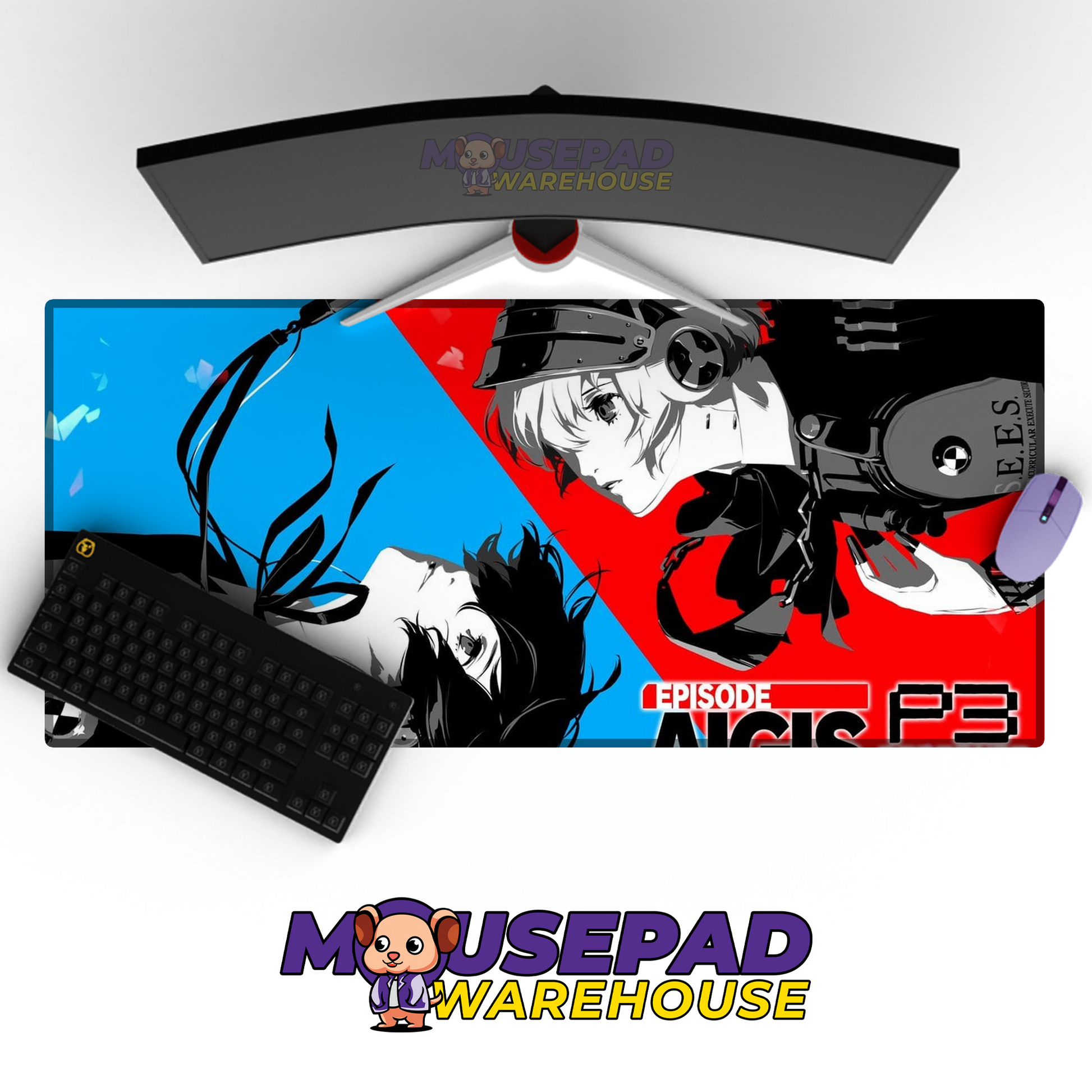 Persona 3 Reload V10 Mousepad Mockup