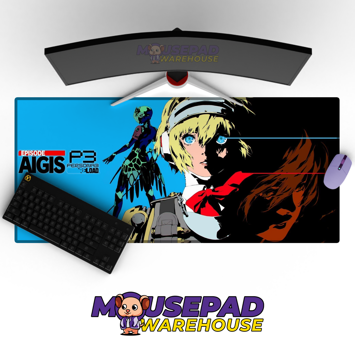 Persona 3 Reload V20 Mousepad Mockup