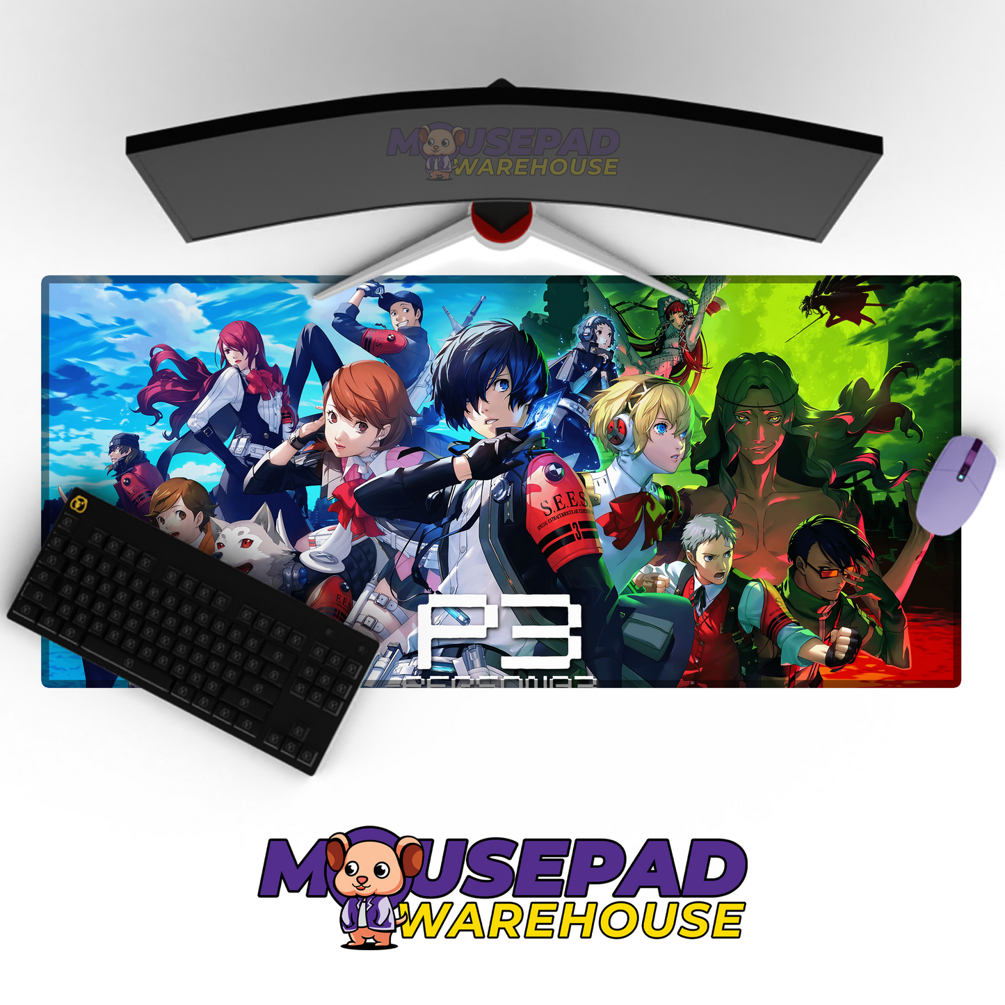 Persona 3 Reload V21 Mousepad Mockup