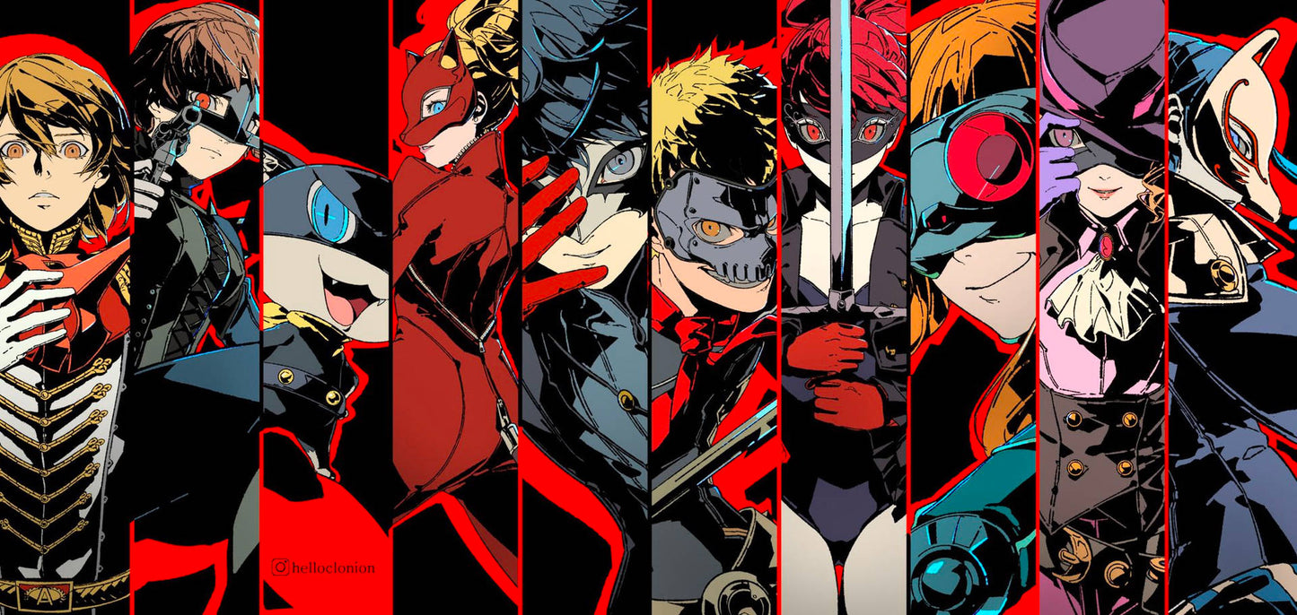 Persona 5 Royal V14 Mousepad