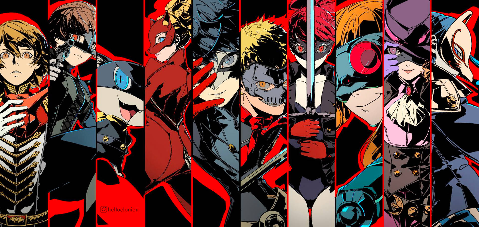 Persona 5 Royal V14 Mousepad