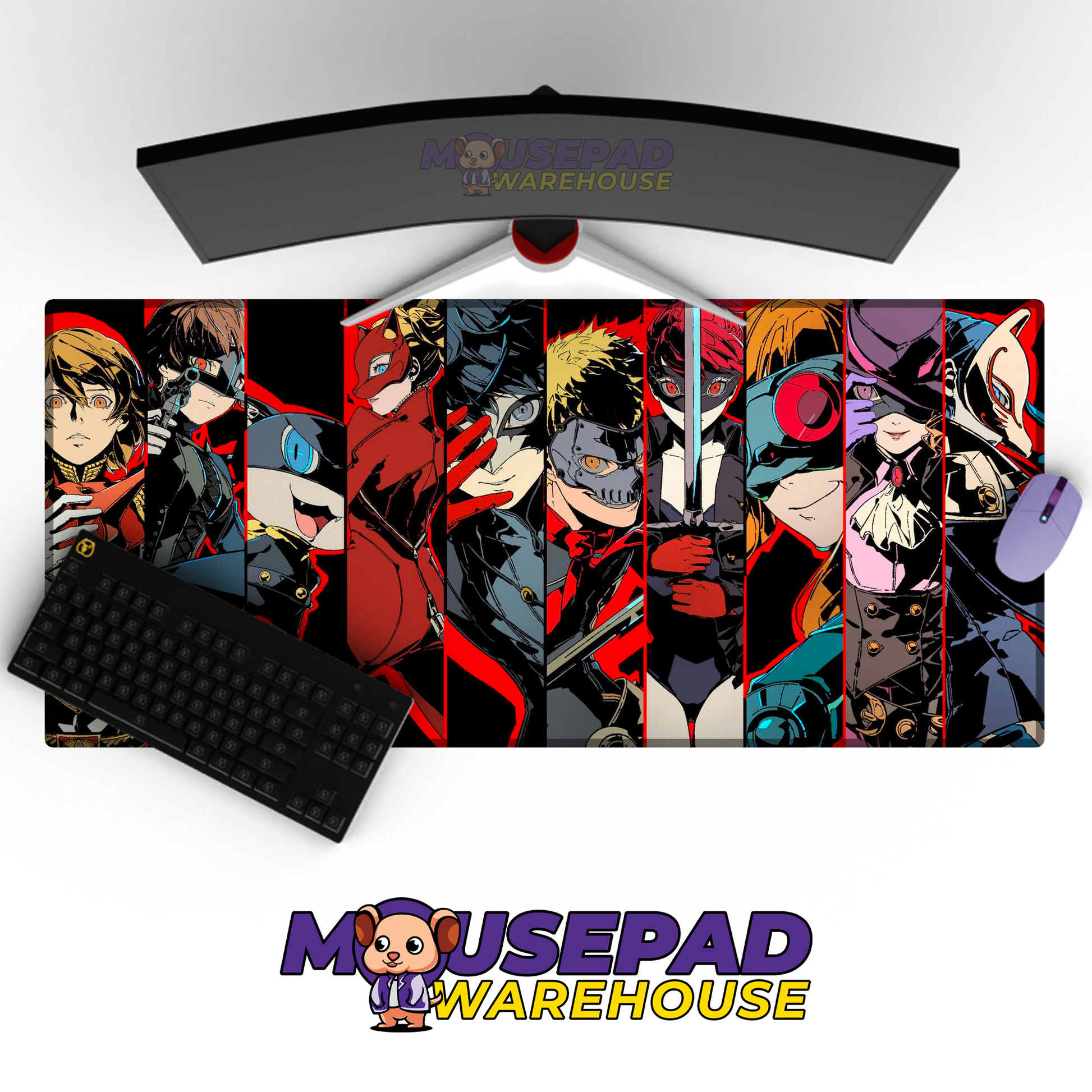 Persona 5 Royal V14 Mousepad Mockup