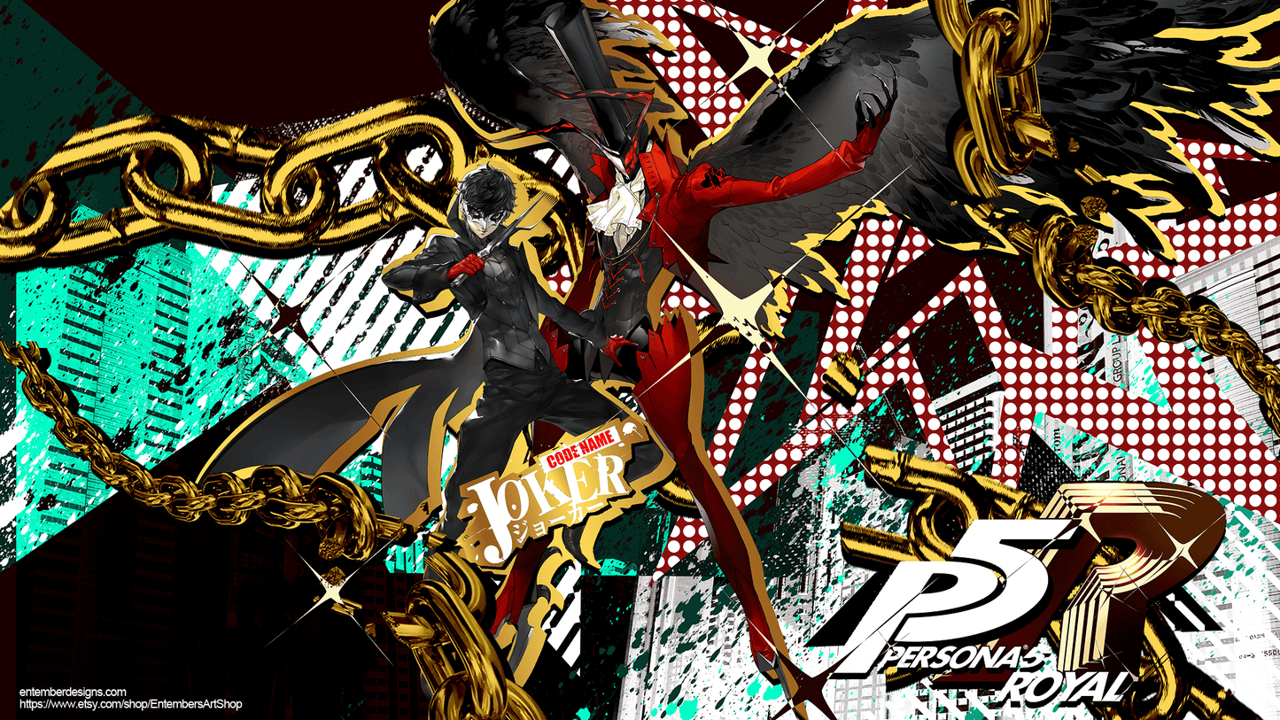 Persona 5 Royal V15 Mousepad