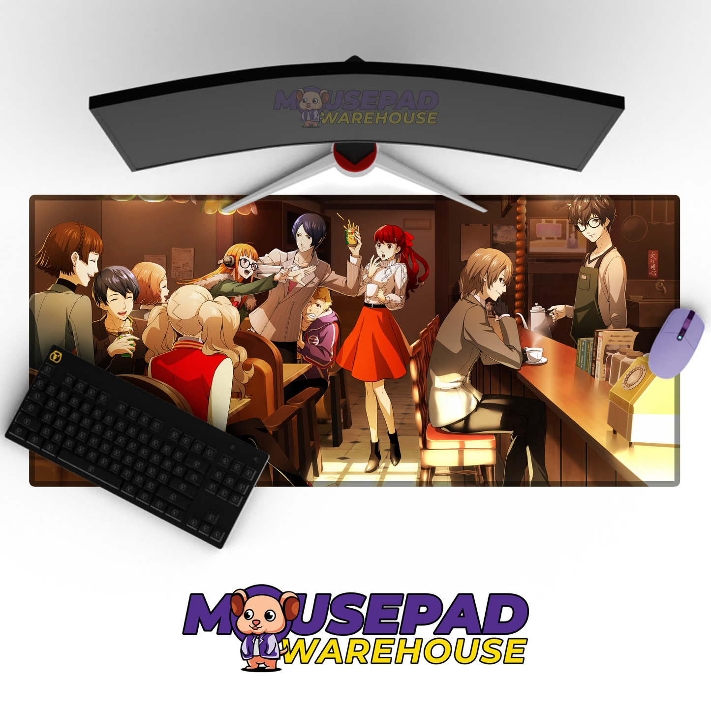 Persona 5 Royal V16 Mousepad Mockup