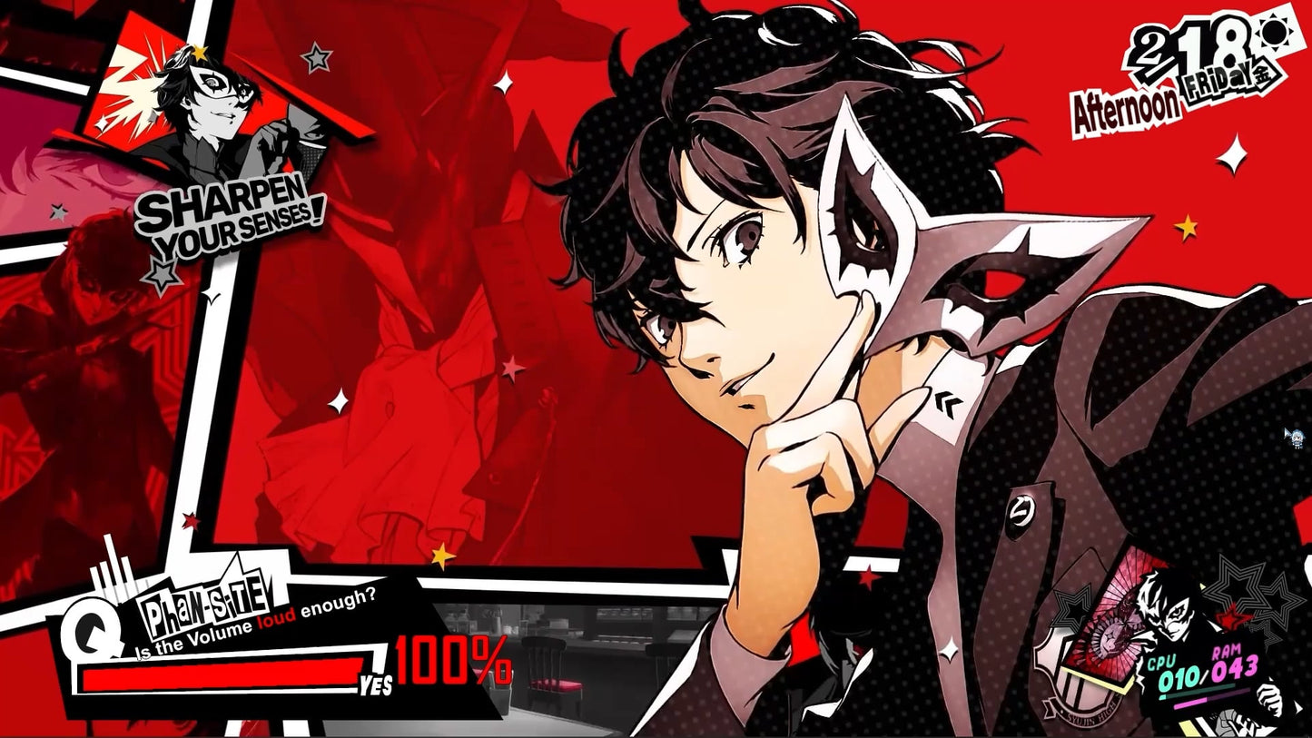 Persona 5 Royal V17 Mousepad