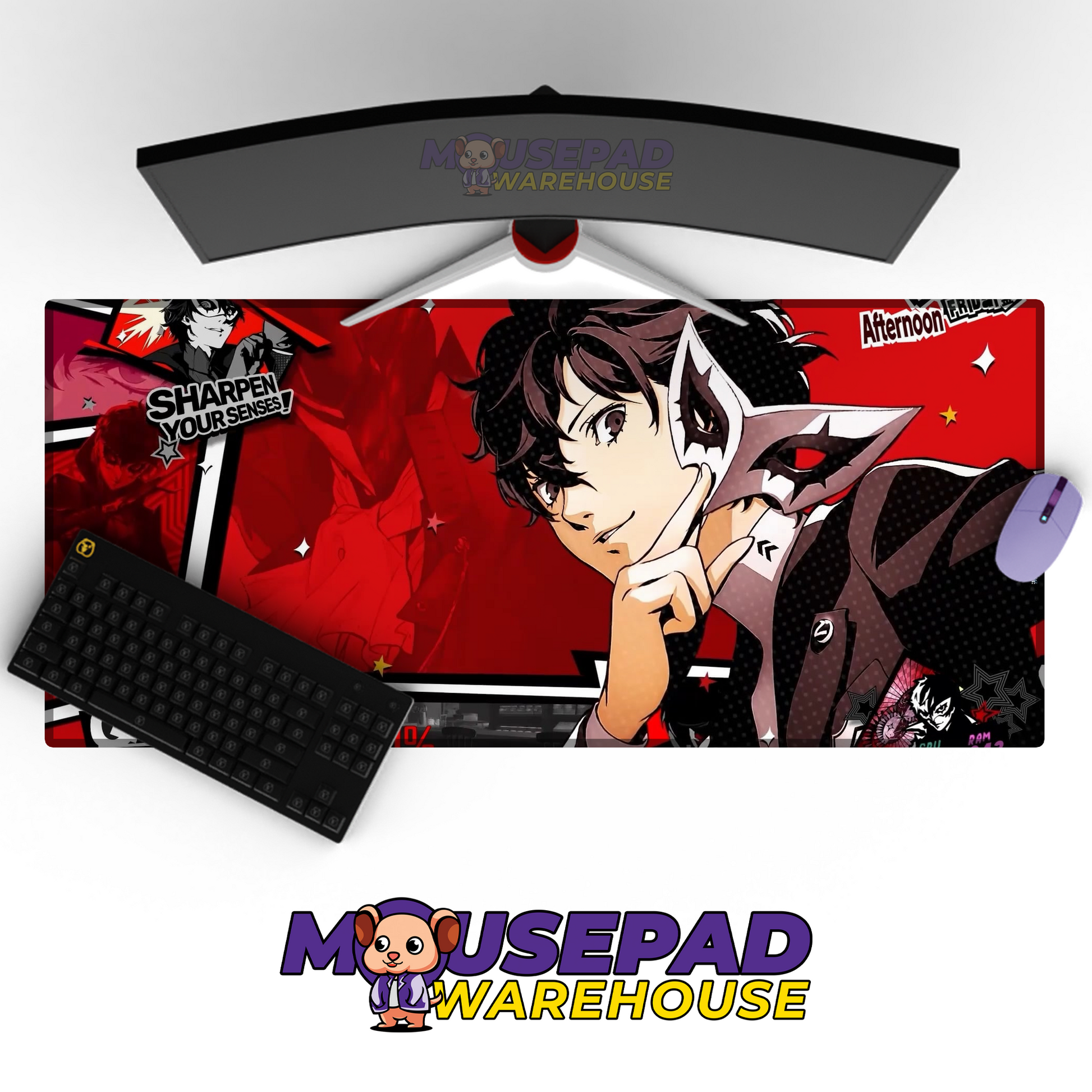 Persona 5 Royal V17 Mousepad Mockup