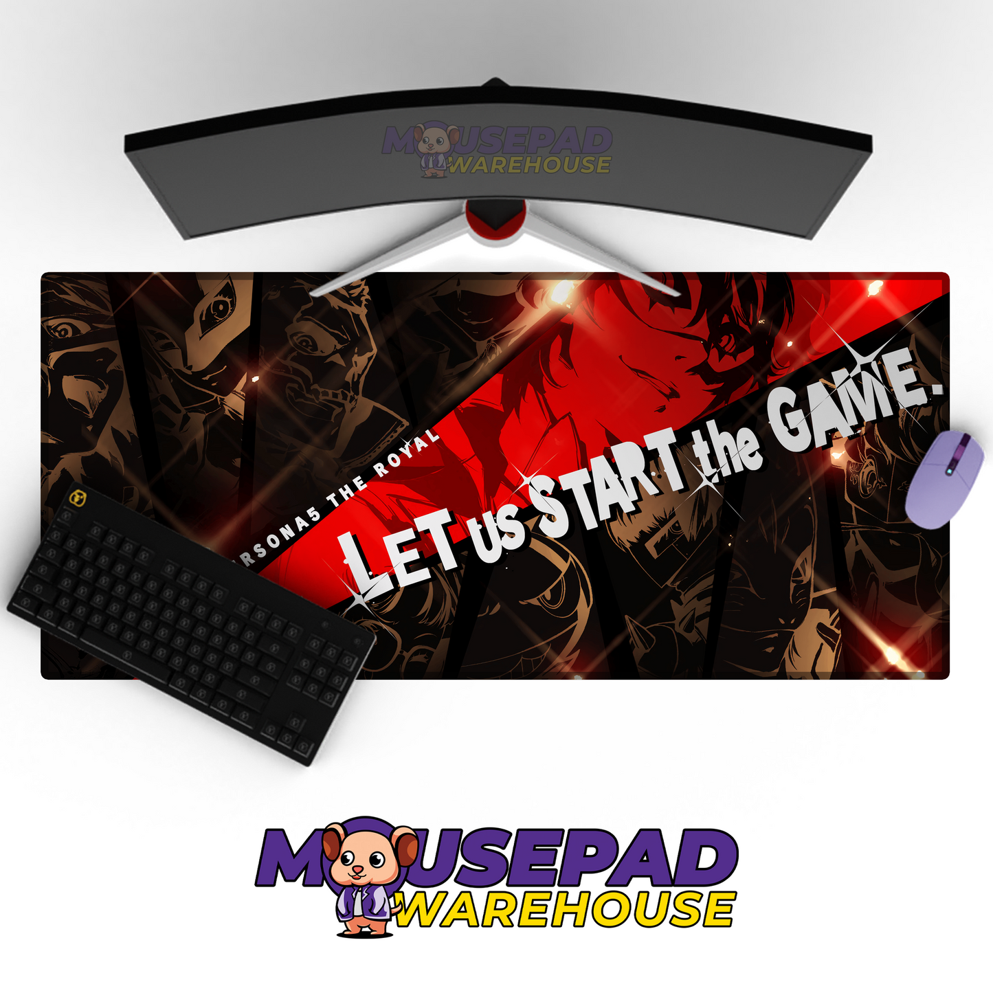 Persona 5 Royal V19 Mousepad Mockup
