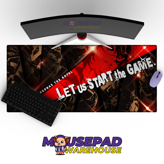 Persona 5 Royal V19 Mousepad Mockup