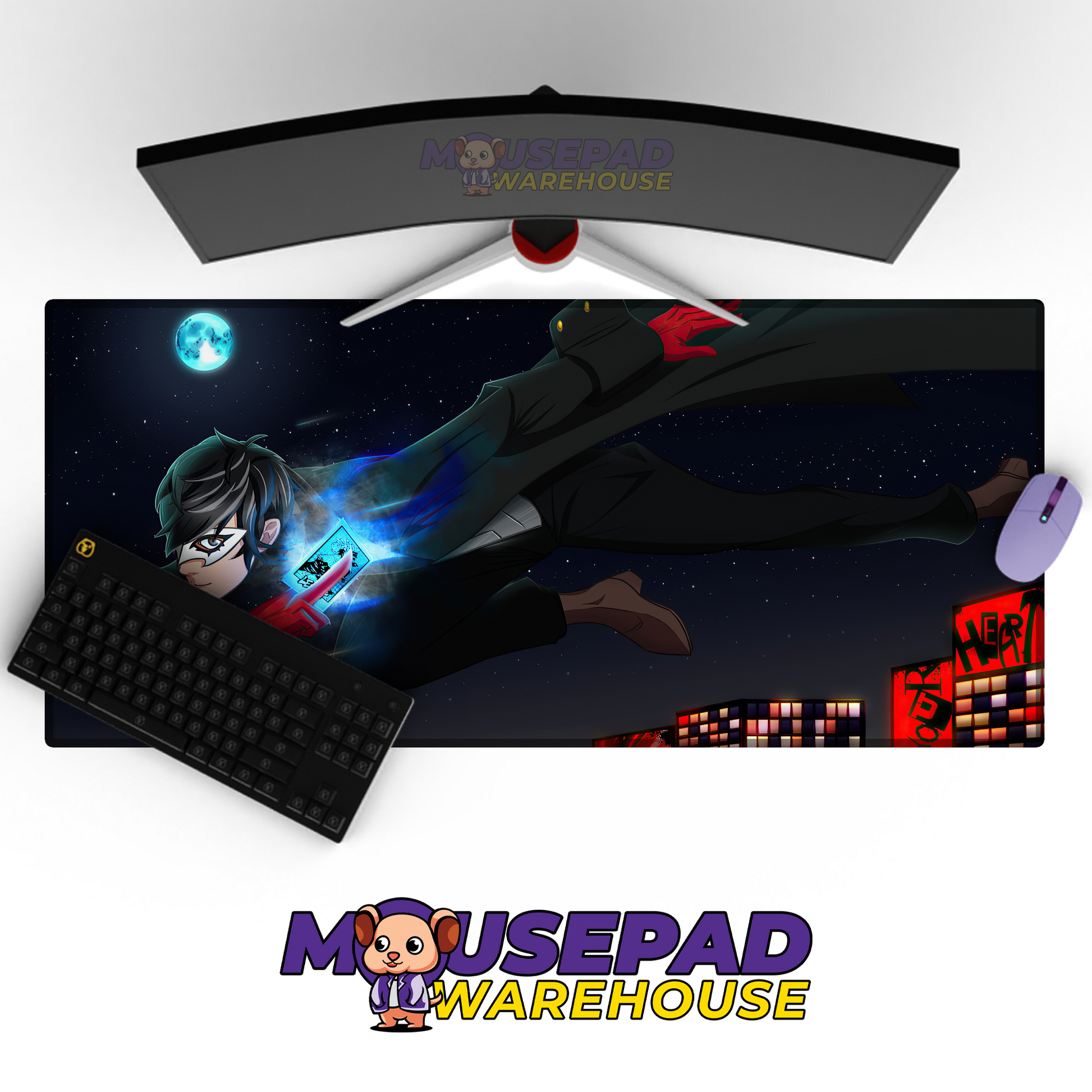 Persona 5 Royal V20 Mousepad Mockup