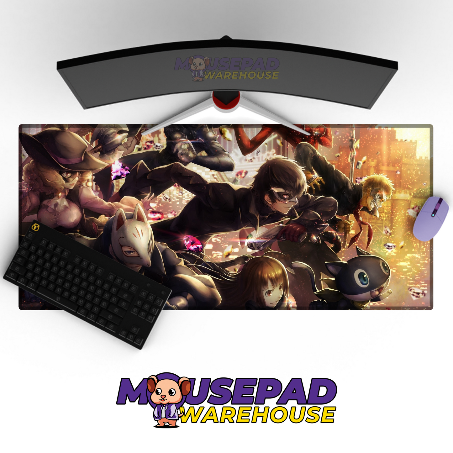 Persona 5 Royal V21 Mousepad Mockup