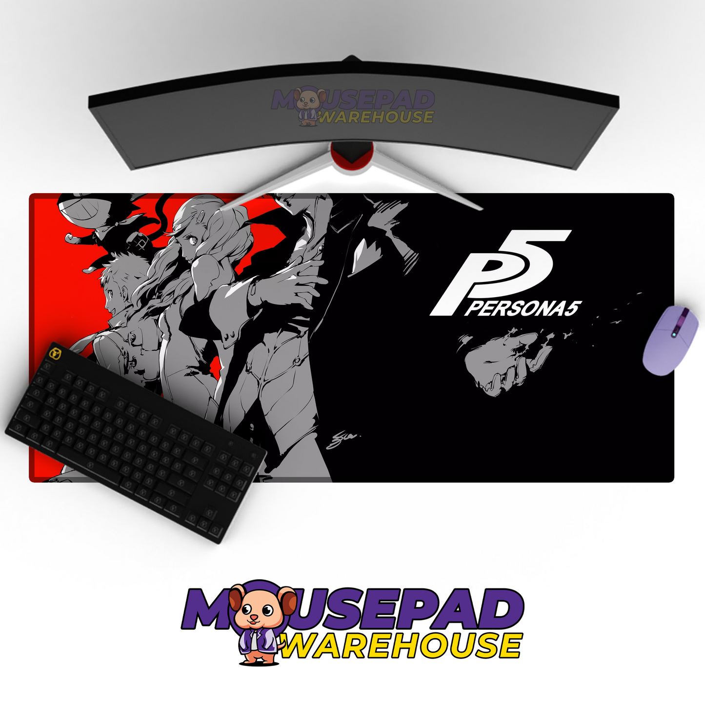 Persona 5 Royal V29 Mousepad Mockup