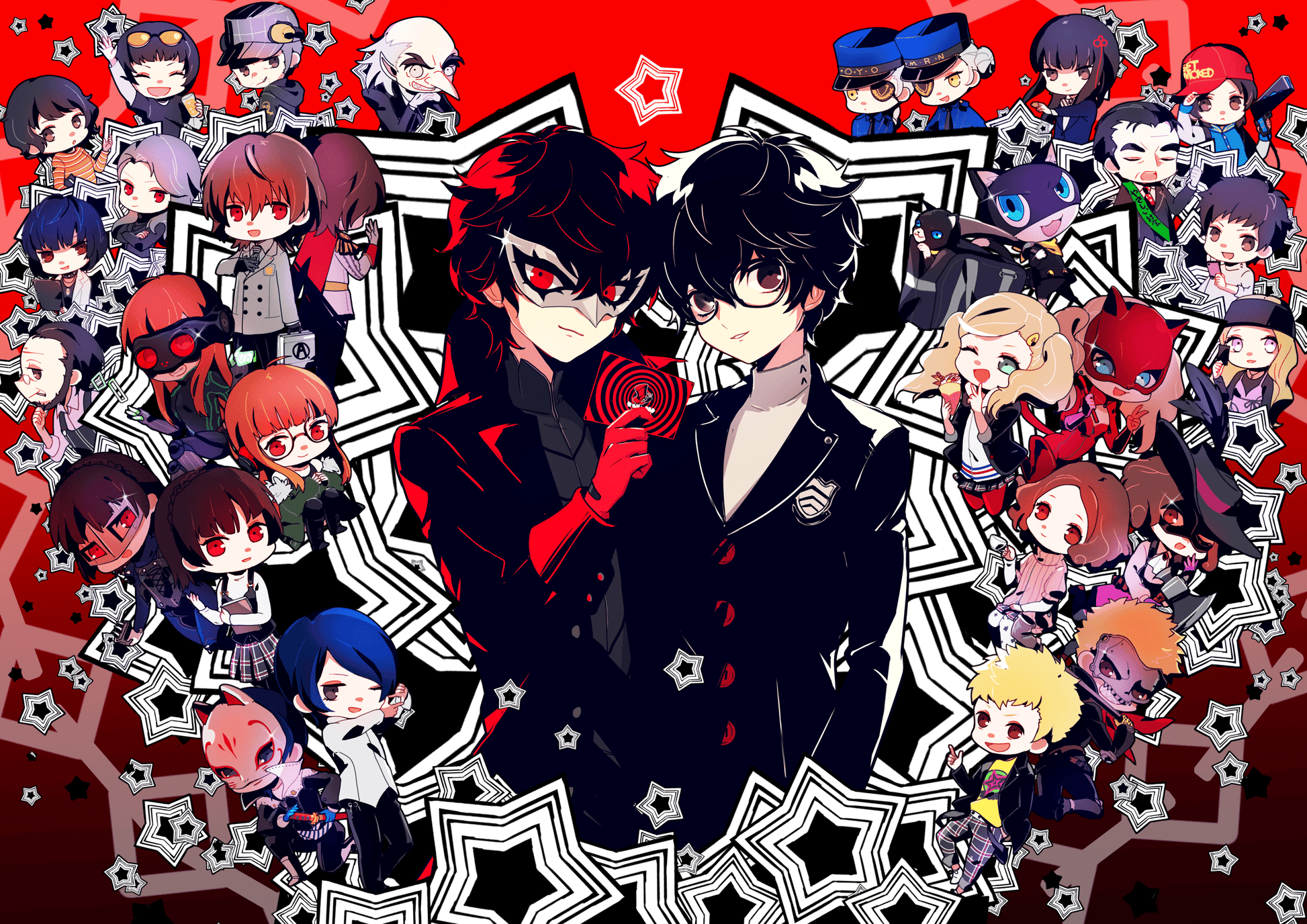 Persona 5 Royal V30 Mousepad
