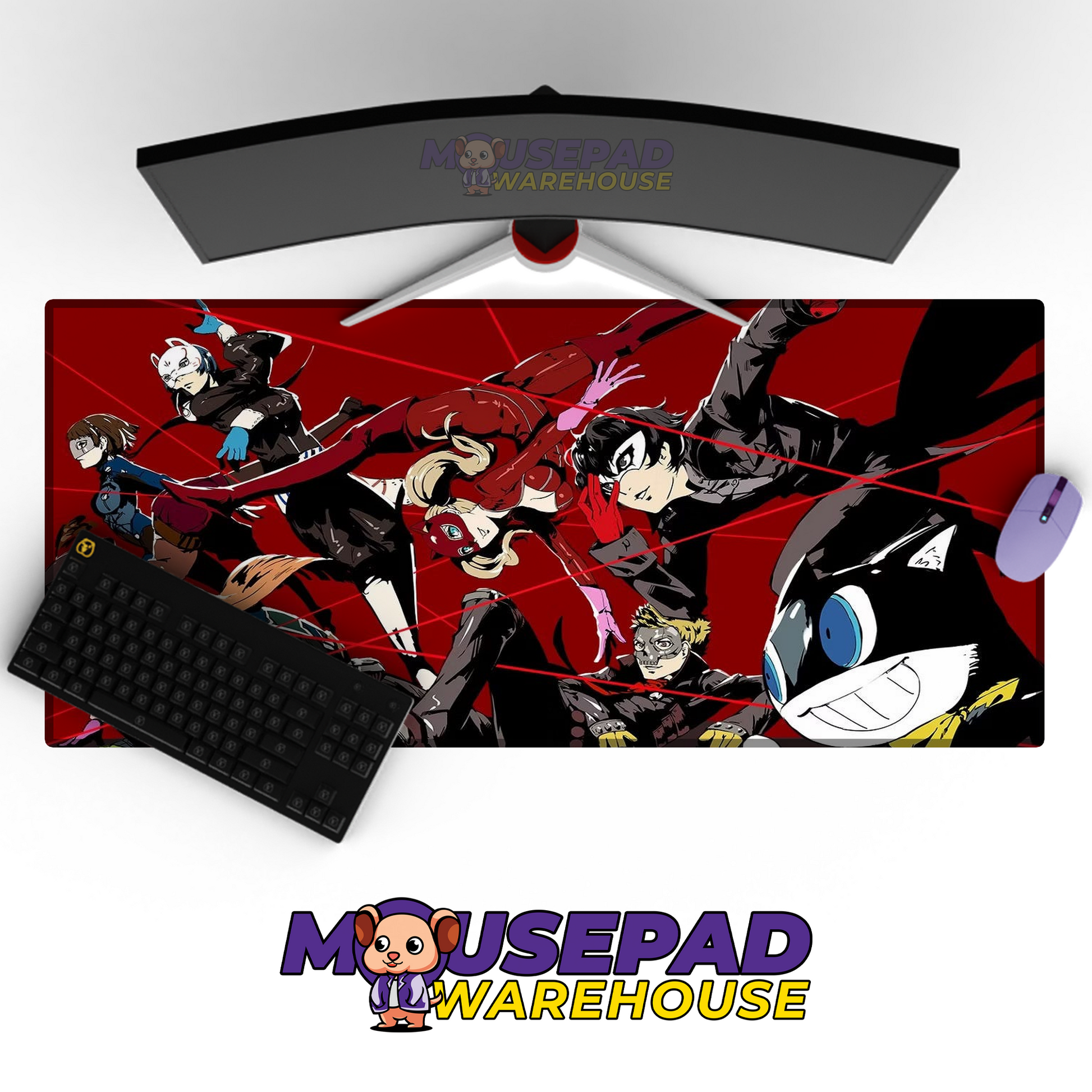 Persona 5 Royal V7 Mousepad Mockup