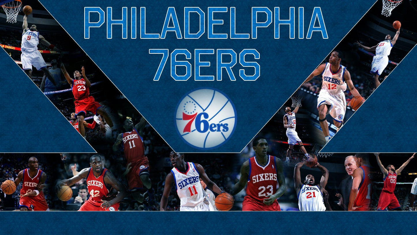 Philadelphia 76ers V10 Mousepad