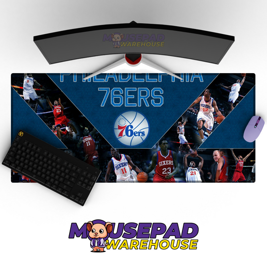 Philadelphia 76ers V10 Mousepad Mockup